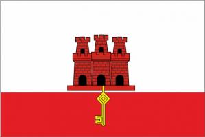 Флаг Гибралтара