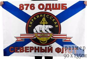 Флаг Морской пехоты 876 ОДШБ СФ