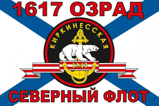 Флаг Морской пехоты 1617 ОЗРАД СФ