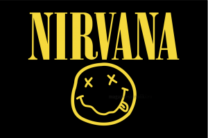 Флаг группы NIRVANA