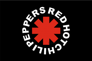 Флаг группы Red Hot Chili Peppers (RHCP)