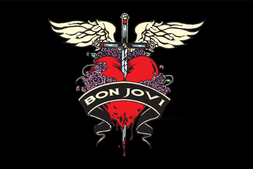 Флаг группы Bon Jovi