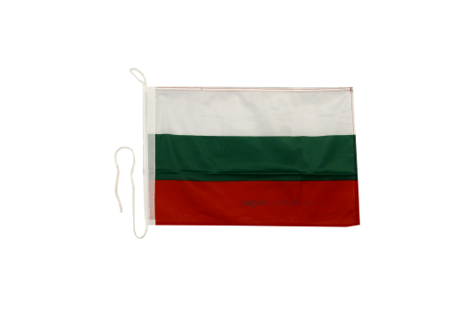 Флаг Болгарии на яхту