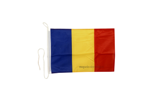 Флаг Румынии на яхту