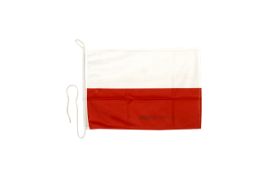 Флаг Польши на яхту