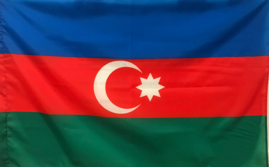 Флаг Азербайджана двусторонний