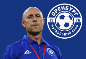 Флаг ФК Оренбург двусторонний
