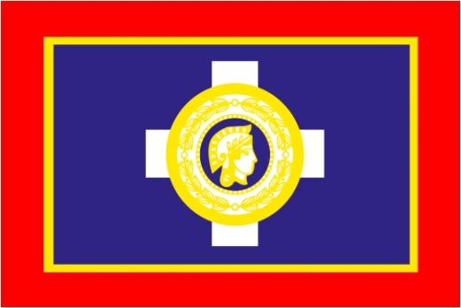 Флаг города Афины