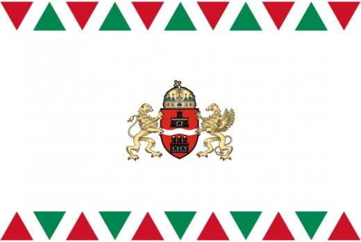 Флаг города Будапешт