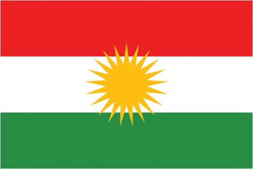 Флаг Курдистан